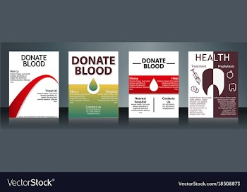 Collection of stylish flyers templates or banners vector image