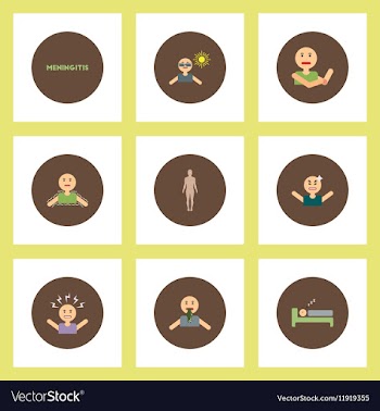 Collection of stylish icons in colorful vector image