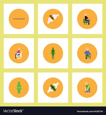 Collection of stylish icons in colorful vector image