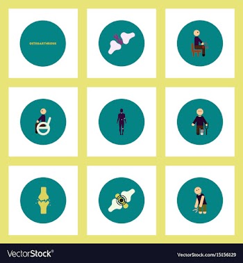 Collection of stylish icons in colorful vector image