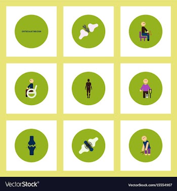 Collection of stylish icons in colorful vector image