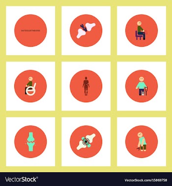 Collection of stylish icons in colorful vector image