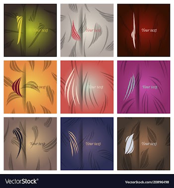 Collection of swatches memphis patterns fashion vector image