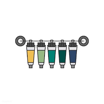 Collection of water color or acrylic dye | Free stock vector - 399449