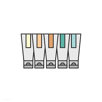Collection of water color or acrylic dye | Free stock vector - 399471