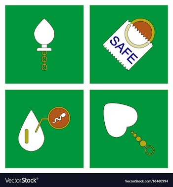 Collection with sex subject icons with thin black vector image