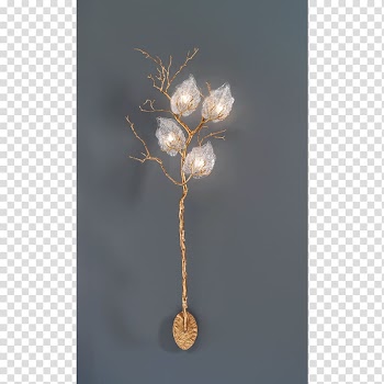 Collective Form, LLC Sconce Light Glass Bronze, climb the wall transparent background PNG clipart