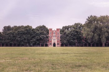 College Brick Building Free Photo 