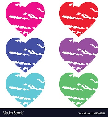 Collorfull love icon vector image