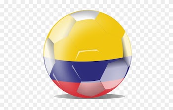 Colombia Flag Football Transparent Png - Soccer Ball With All Countries Flags Png