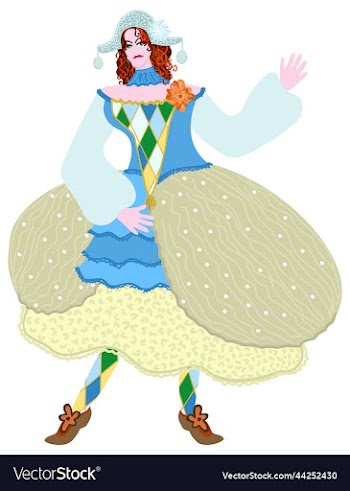 colombina one of the main characters in italian