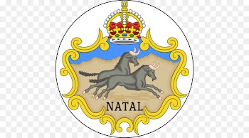 Colony of Natal Coat of arms of Natal Coat of arms of the Transvaal Natalia Republic -  