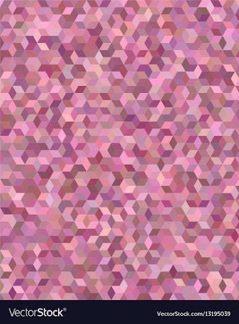Color 3d cube mosaic background design vector image