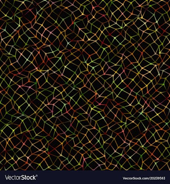 Color abstract chaotic polygonal mesh pattern vector image