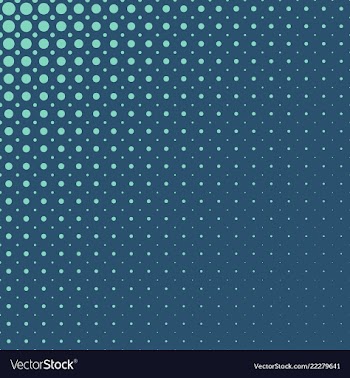 Color abstract halftone circle pattern background vector image