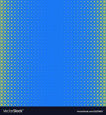 Color abstract halftone dot pattern background vector image