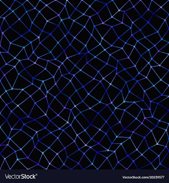 Color abstract irregular polygonal grid pattern vector image