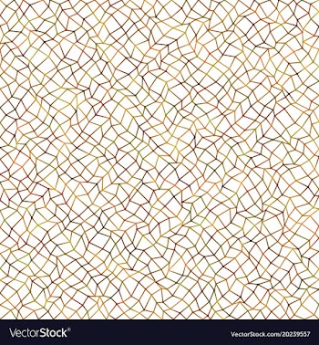 Color abstract irregular polygonal grid vector image