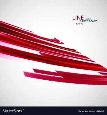 Color abstract line eps vector image
