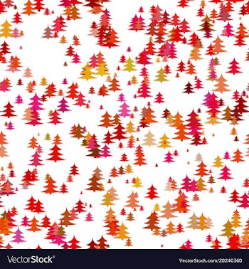 Color abstract random christmas background vector image