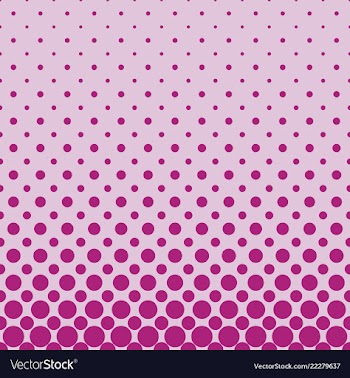 Color abstract repeating halftone circle pattern vector image