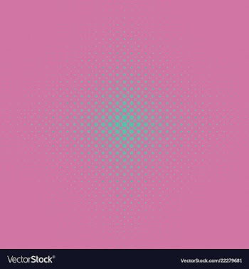 Color abstract repeating halftone dot pattern vector image