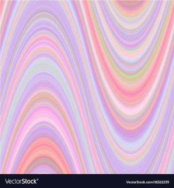Color abstract wave background from thin curved vector image