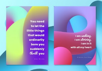 Color aesthetic banner template, gradient | Free Vector - rawpixel