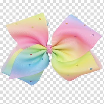 Color Barrette Claire's Ribbon Imitation Gemstones & Rhinestones, Recurve Bow transparent background PNG clipart