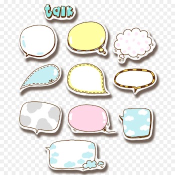 Color Bubble Speech balloon Dialogue Download - Dialogue Box 