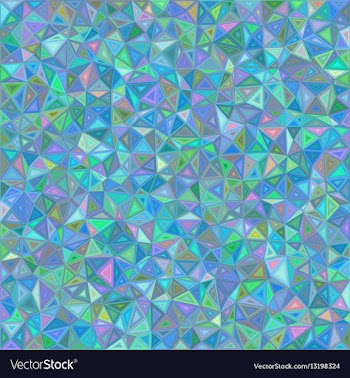 Color chaotic triangle mosaic background vector image