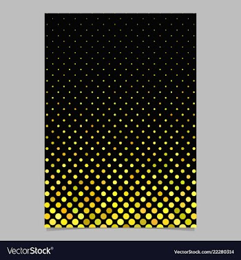 Color circle pattern brochure design - document vector image