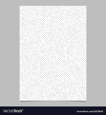 Color circle pattern brochure template vector image