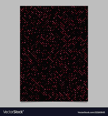 Color circle pattern flyer design - stationery vector image