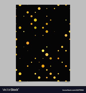 Color circle pattern poster design - stationery vector image