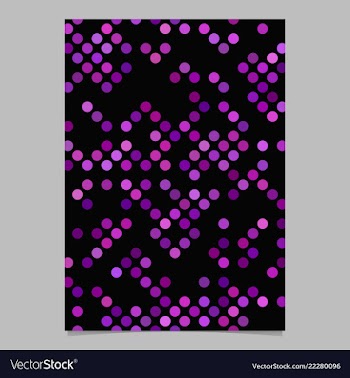 Color circle pattern poster design - stationery vector image