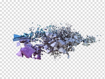Color, Colored rock floating debris transparent background PNG clipart