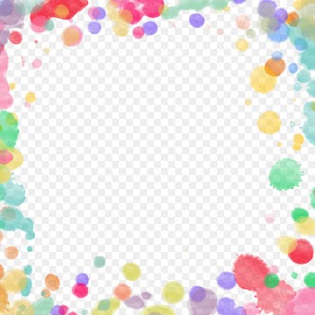 Color - Colorful bubble border 