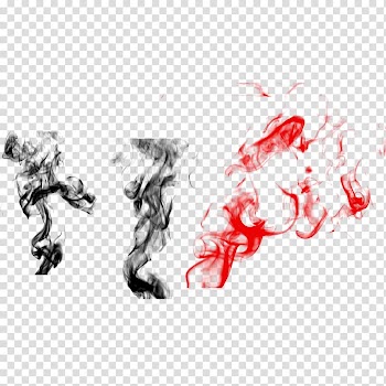 Color creative hot smoke material transparent background PNG clipart