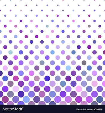 Color dot pattern background - geometric graphic vector image