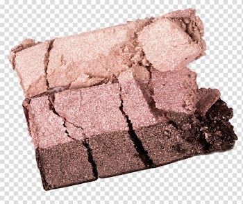 Color Eye shadow Coffee, Three-color eye shadow earth colors coffee color transparent background PNG clipart