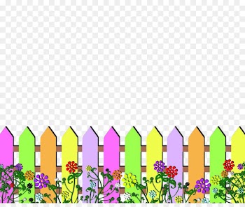 Color Fence Clip art - Color fence 