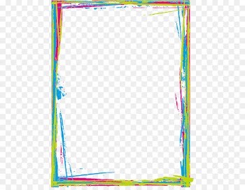 Color Gold Computer file - Colored border 
