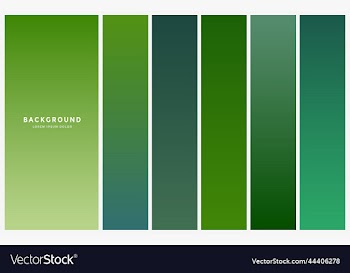 color gradient set fresh green eco background