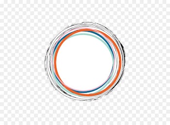 Color - Hand colored Line border 