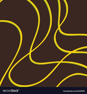 Color hand-drawing wave sea background abstract vector image