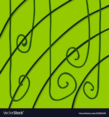 Color hand-drawing wave sea background abstract vector image