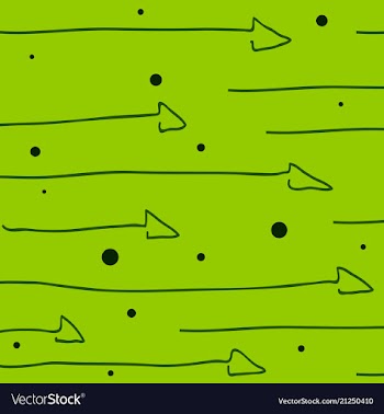 Color hand-drawing wave sea background abstract vector image