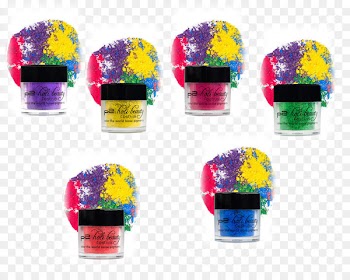 Color Holi Festival Nail Polish Magenta - holi 
