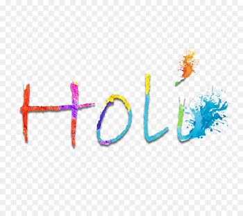 Color - Holi text effect 